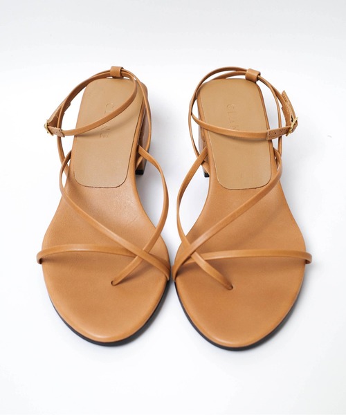CLANE(クラネ)の「【PH1】【CLANE】LINE STRAP SANDAL 18115-8411(サンダル・レディース・ベージュ/ブラック・36/38)」の12枚目の写真