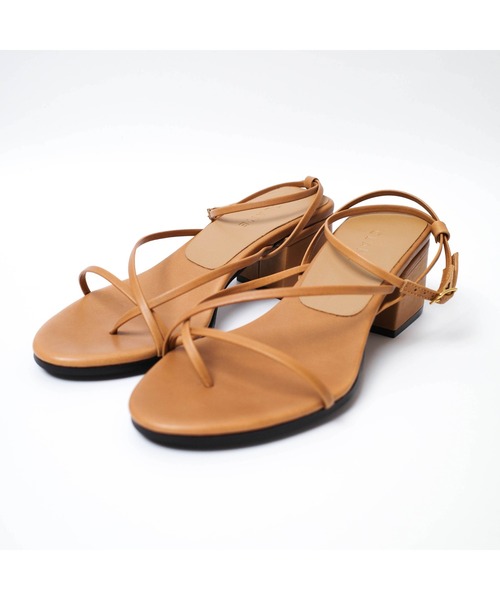 CLANE(クラネ)の「【PH1】【CLANE】LINE STRAP SANDAL 18115-8411(サンダル・レディース・ベージュ/ブラック・36/38)」の11枚目の写真