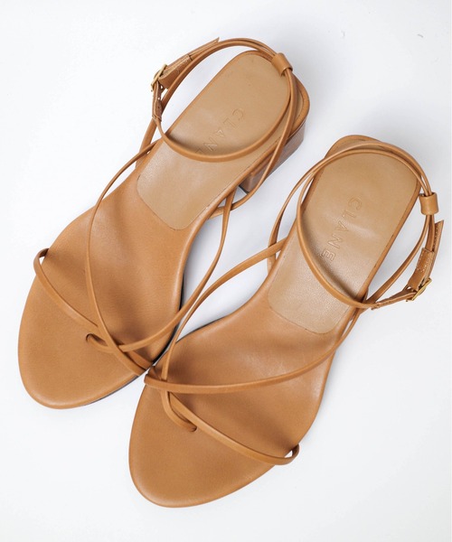 CLANE(クラネ)の「【PH1】【CLANE】LINE STRAP SANDAL 18115-8411(サンダル・レディース・ベージュ/ブラック・36/38)」の16枚目の写真