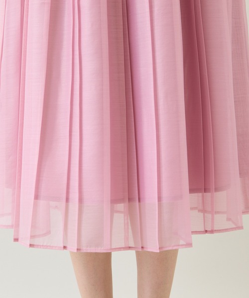 Rose Tiara(ローズティアラ)の「【セットアップ対応】フレアプリーツスカート(スカート・レディース・ピンク/ブラック・38/42/46)」の17枚目の写真