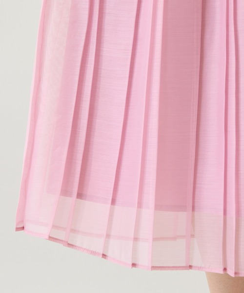 Rose Tiara(ローズティアラ)の「【セットアップ対応】フレアプリーツスカート(スカート・レディース・ピンク/ブラック・38/42/46)」の18枚目の写真