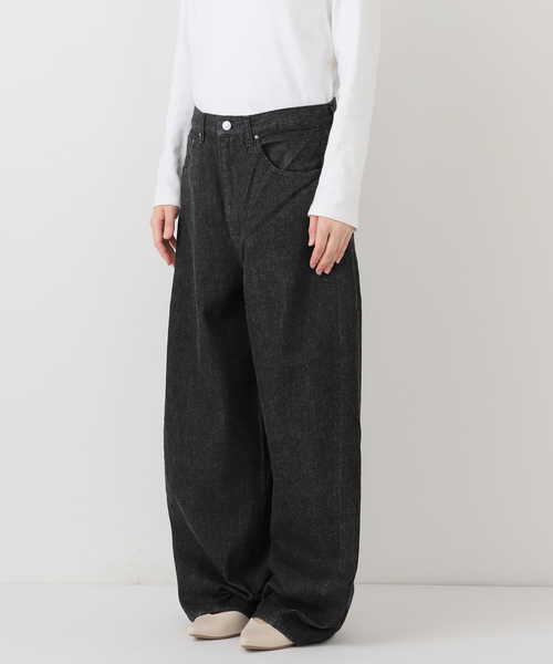 追加2》ルーズウェービング 3D デニムパンツ（デニムパンツ）｜journal