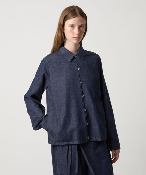 Steven Alan＞ライトオンスデニム シャツ（シャツ/ブラウス
