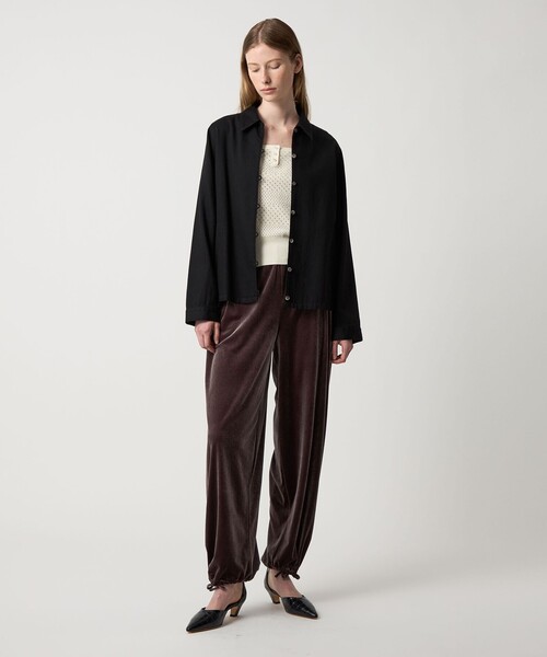 Steven Alan（スティーブンアラン）の「＜Steven Alan＞ライトオンスデニム シャツ（シャツ/ブラウス・レディース・ブラック/ネイビー・M/S）」の10枚目の写真