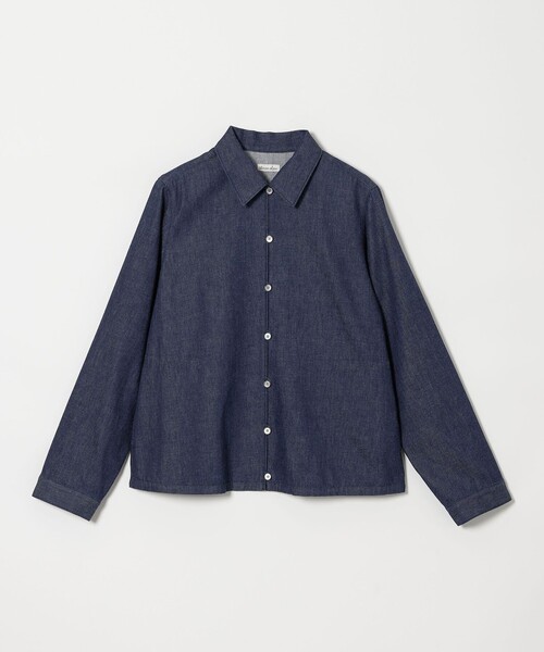 Steven Alan（スティーブンアラン）の「＜Steven Alan＞ライトオンスデニム シャツ（シャツ/ブラウス・レディース・ブラック/ネイビー・M/S）」の16枚目の写真