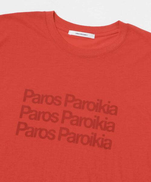 URBAN RESEARCH（アーバンリサーチ）の「シアープリントカラーTシャツ（Tシャツ/カットソー・レディース・ブルー/レッド/ブラウン・FREE）」の12枚目の写真