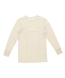 JEMORGAN ワッフル長袖 クルーネック