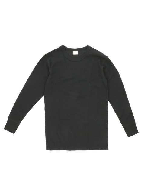 JEMORGAN(ジェーイーモーガン)の「JEMORGAN ワッフル長袖 クルーネック(Tシャツ/カットソー・メンズ・ネイビー/ブラック/ナチュラル/杢グレー/ホワイト・XL/M/L/S)」の7枚目の写真