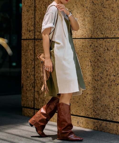 etsinta（エシンタ）の「etsintaリメイクミリタリーベスト（ベスト・レディース・カーキ・ONE SIZE）」の8枚目の写真