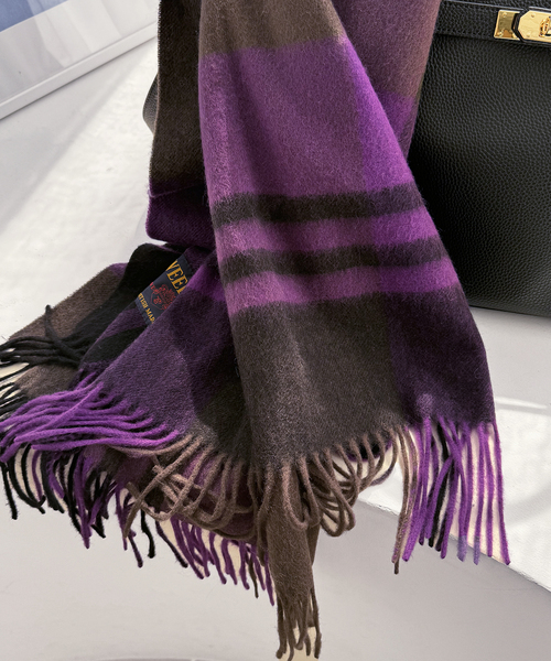 追加》【TWEEDMILL/ツイードミル】 チェックストール（マフラー