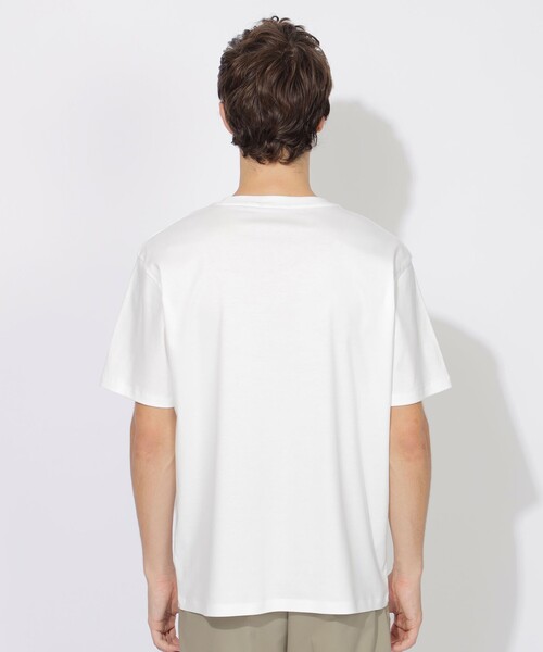 CB CRESTBRIDGE（シービークレストブリッジ）の「ヘッジホッグTシャツ（Tシャツ/カットソー・レディース・オフホワイト/ネイビー・2/1/3/0）」の7枚目の写真