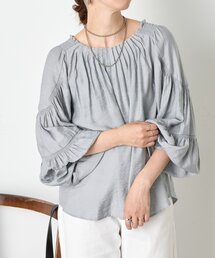 Jena espace merveilleux | リネンライクタックブラウス(シャツ/ブラウス)