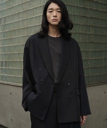 WYM LIDNMブラック テーラードジャケット Yves Saint Laurent サンローラン テーラード ジャケット