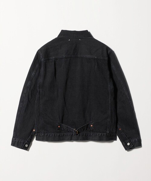 SCYE BASICS（サイベーシックス）の「【別注】＜SCYE BASICS＞TYPE1/ブラック デニムジャケット（デニムジャケット・メンズ・ブラック・38/36/40）」の3枚目の写真