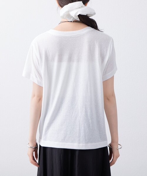 mystic(ミスティック)の「シンプルTシャツ(Tシャツ/カットソー・レディース・ブルー/オフホワイト/ブラック/ピンク・FREE)」の13枚目の写真