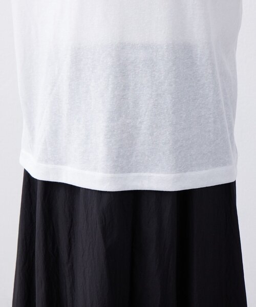 mystic(ミスティック)の「シンプルTシャツ(Tシャツ/カットソー・レディース・ブルー/オフホワイト/ブラック/ピンク・FREE)」の16枚目の写真