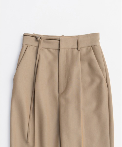 PRANK PROJECT（プランクプロジェクト）の「グランピアンズウールカットレーススラックス / Grand Pianist Wool Cut Lace Slacks（スラックス・レディース・ベージュ/ブラック・36/38）」の14枚目の写真