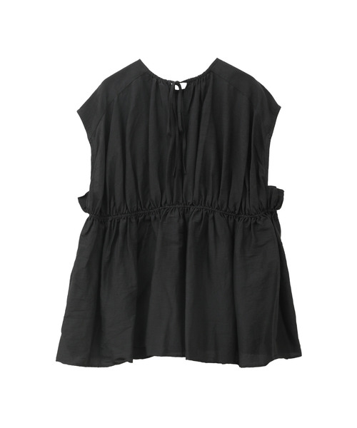 1er Arrondissement（プルミエアロンディスモン）の「ギャザーネックブラウス（シャツ/ブラウス・レディース・オフホワイト/オレンジ系その他/ブラック系その他3・FREE）」の19枚目の写真