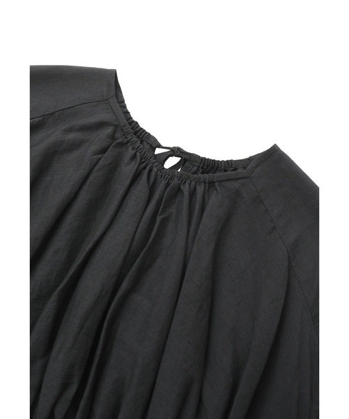 1er Arrondissement（プルミエアロンディスモン）の「ギャザーネックブラウス（シャツ/ブラウス・レディース・オフホワイト/オレンジ系その他/ブラック系その他3・FREE）」の20枚目の写真