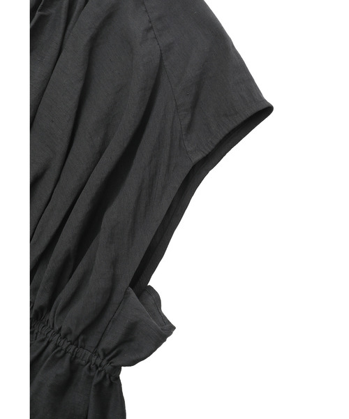 1er Arrondissement（プルミエアロンディスモン）の「ギャザーネックブラウス（シャツ/ブラウス・レディース・オフホワイト/オレンジ系その他/ブラック系その他3・FREE）」の22枚目の写真