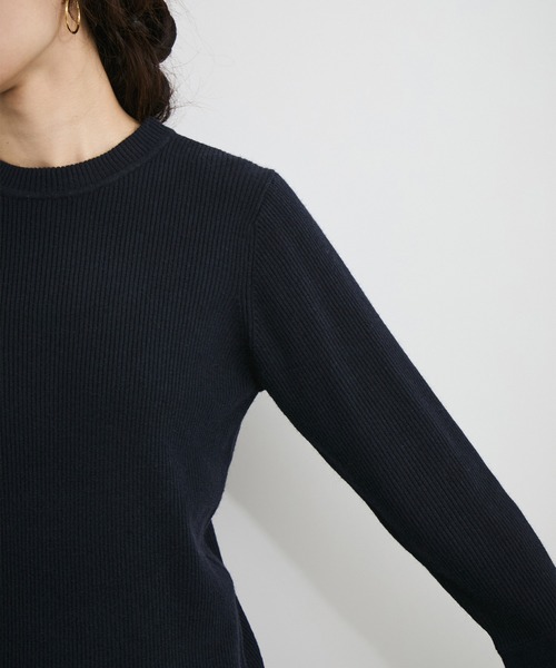 LE CERCLE par rope'（ルセルクルパーロペ）の「フレアスリーブバイカラーニットプルオーバー（ニット/セーター・レディース・ライトグレー/ベージュ系その他/ブルー系その他/ホワイト系その他6・FREE）」の21枚目の写真