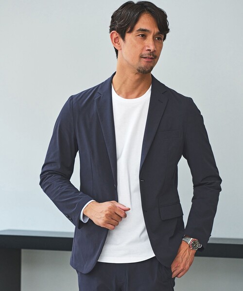 WEB限定】JUST fit ナイロン PU ナロー セットアップ -2Wayストレッチ