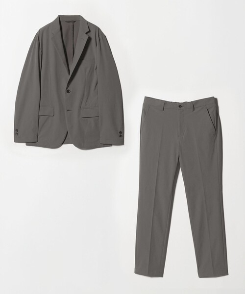 WEB限定】JUST fit ナイロン PU ナロー セットアップ -2Wayストレッチ