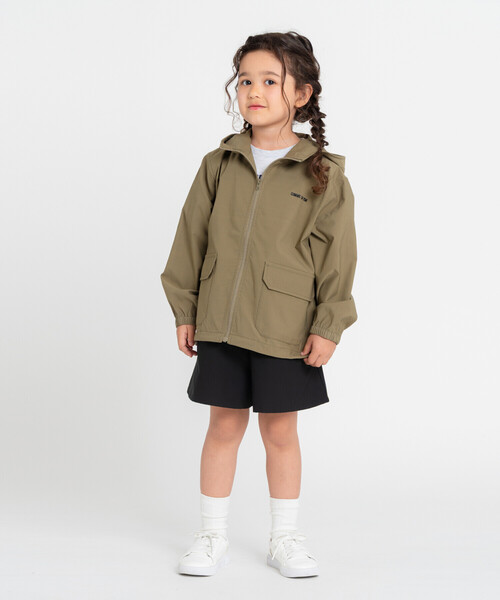 COMME CA ISM（コムサイズム）の「【撥水加工】洗える マウンテンパーカー / セットアップ対応（ブルゾン・キッズ・ブラック/カーキ・120cm/130cm/150cm）」の8枚目の写真