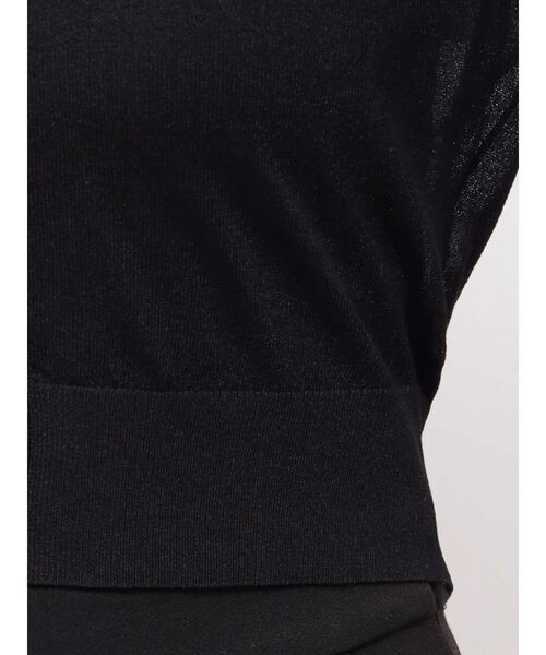 dazzlin（ダズリン）の「ラメシアーシンプルニットカーディガン（カーディガン/ボレロ・レディース・オフホワイト/グレー/ピンク・FREE）」の21枚目の写真