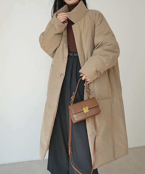 中綿 ボリューム ロングダウンコート culw860（ダウンジャケット