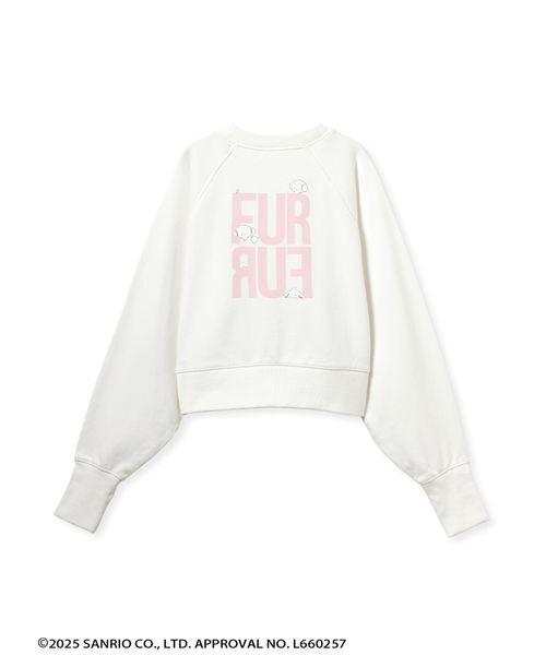 FURFUR（ファーファー）の「こぎみゅんプリントスウェット（スウェット・レディース・ピンク/ホワイト/チャコールグレー/グレー・F）」の13枚目の写真