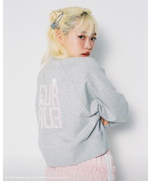 FURFUR×foxy illustrations】ラインストーンスウェット USAGI ONLINE限定】【FURFUR×foxy illustrations】ライン