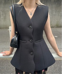 Ameri Vintage ジレ　Sサイズ 2025年最新】Ameri VINTAGE レディース ベスト・ジレ・ビスチェ