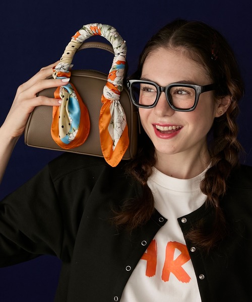 BONLECILL Marche（ボンルシールマルシェ）の「【BONLECILL Marche】2way ミニボストン／ショルダーバッグ（ショルダーバッグ・レディース・レッド/アイボリー/ブラック/ベージュ/ネイビー/ブラウン・FREE）」の21枚目の写真