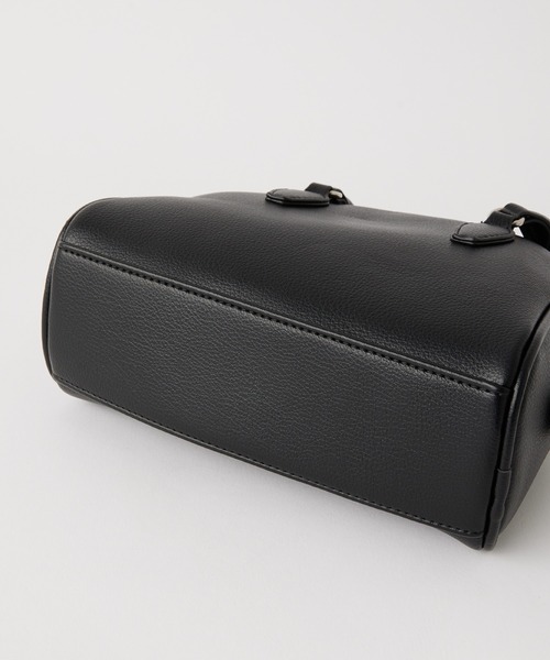 BONLECILL Marche（ボンルシールマルシェ）の「【BONLECILL Marche】2way ミニボストン／ショルダーバッグ（ショルダーバッグ・レディース・レッド/アイボリー/ブラック/ベージュ/ネイビー/ブラウン・FREE）」の9枚目の写真