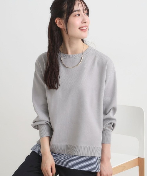 セール】【S-LL/洗える】一枚で簡単こなれ見え スポンディッシュ 裾