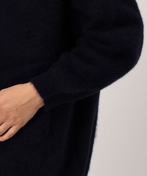 BALLSEY（ボールジィ）の「フォックスヤク フーディーカーディガン（その他アウター・レディース・ベージュ/ネイビー・S）」の10枚目の写真