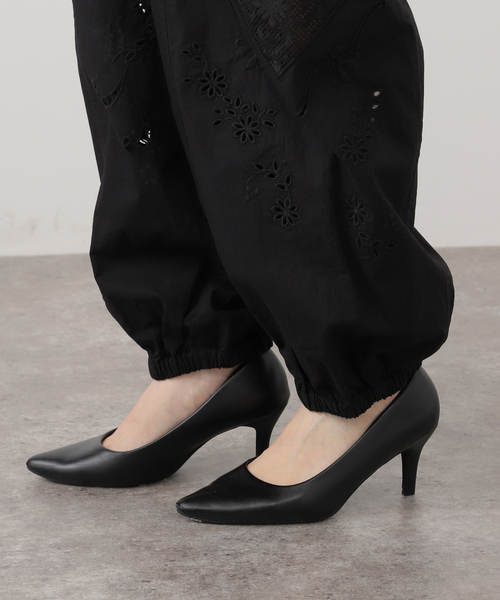 SLOBE IENA（スローブイエナ）の「カットワークコットンカーゴパンツ（カーゴパンツ・レディース・ホワイト/ブラック・FREE）」の10枚目の写真