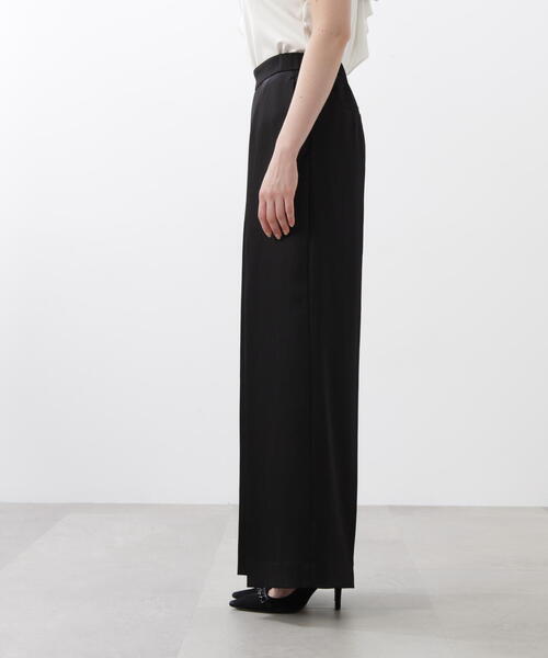 PINKY&DIANNE（ピンキーアンドダイアン）の「◆サテンワイドパンツ（その他パンツ・レディース・ピンク/ブラック・36/38）」の11枚目の写真