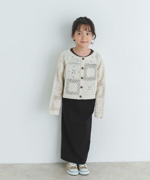 URBAN RESEARCH DOORS(アーバンリサーチドアーズ)の「リブタイトスカート(KIDS)(その他パンツ・キッズ・ブラック/グレー系その他・120/135)」の6枚目の写真
