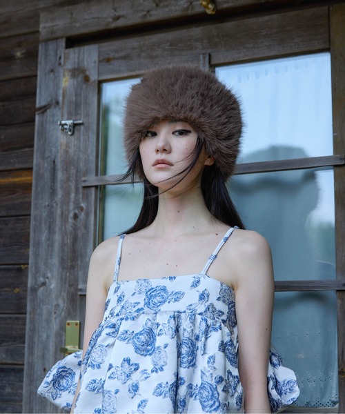 Carmelo（カーメロ）の「'Kimono' Rose Jacquard Dress / コクーン