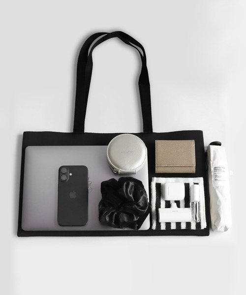 ANEMONE(アネモネ)の「ワイドニットトートバッグ(トートバッグ・レディース・ベージュ/レッド/ブルー/ブラック・FREE)」の11枚目の写真