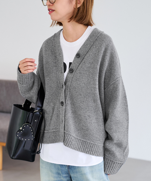 AQUA Vネックカーディガン（カーディガン/ボレロ）｜FRAMeWORK