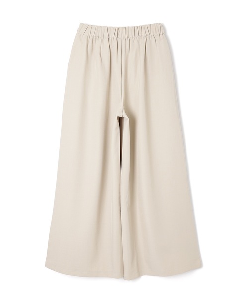 M DOLLY(エムドリー)の「ribbon luminella wide pants / リボンルミネッラワイドパンツ(その他パンツ・レディース・ベージュ/ブラック・S/M)」の16枚目の写真