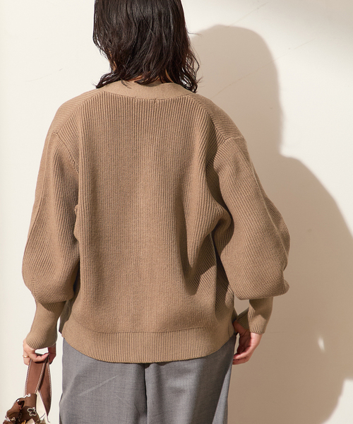 GOLDボタン カーディガン（カーディガン/ボレロ）｜journal standard L