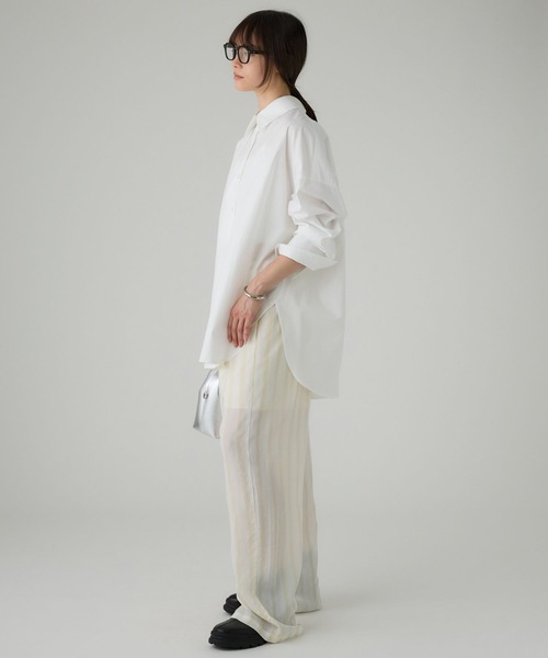 セール】ニュアンスオーバーシャツ（シャツ/ブラウス）｜BABYLONE