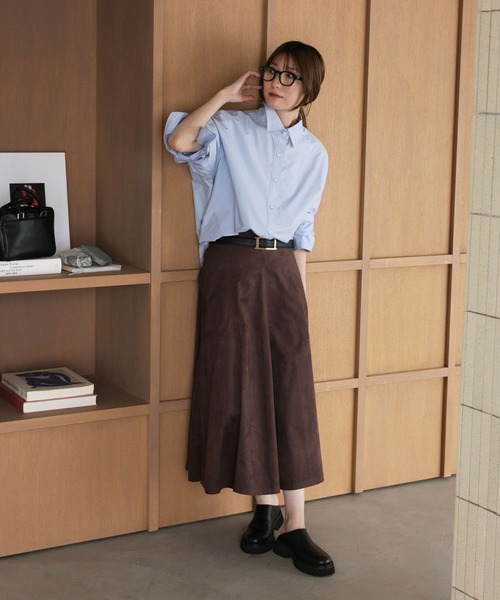 セール】ニュアンスオーバーシャツ（シャツ/ブラウス）｜BABYLONE