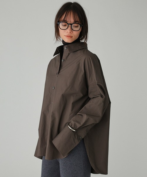 セール】ニュアンスオーバーシャツ（シャツ/ブラウス）｜BABYLONE