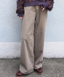 【ロングシーズン使える】カツラギ5ポケワイドパンツ
