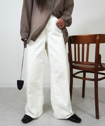 gossara（ゴサラ）の「カツラギ5ポケワイドパンツ（デニムパンツ）」